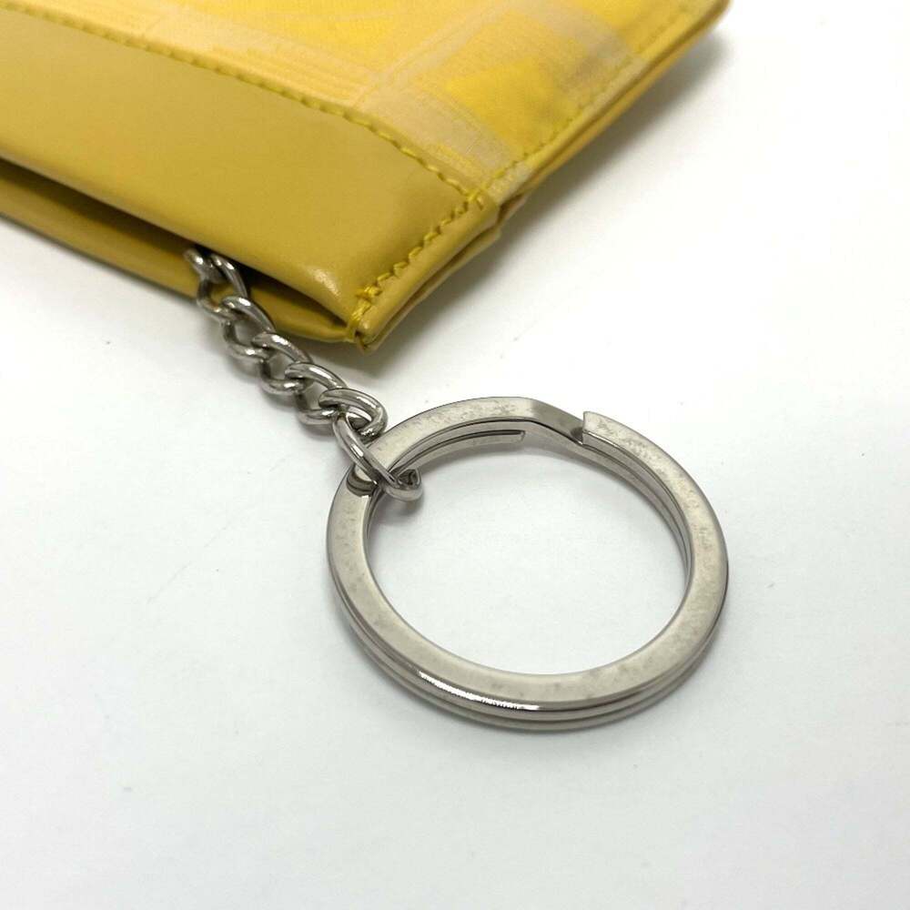 CHANEL Authentic Yellow Leather Logo Wallet - Picture 6 of 9
